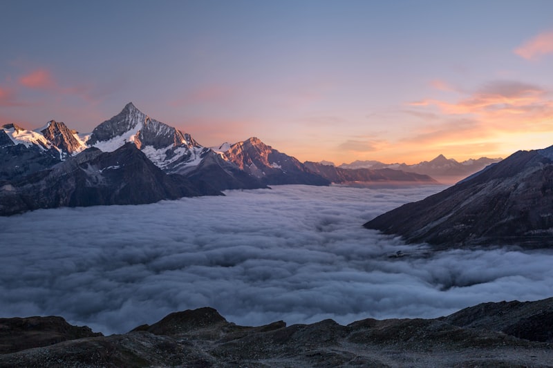 Mountains above Almaty, Kazakhstan